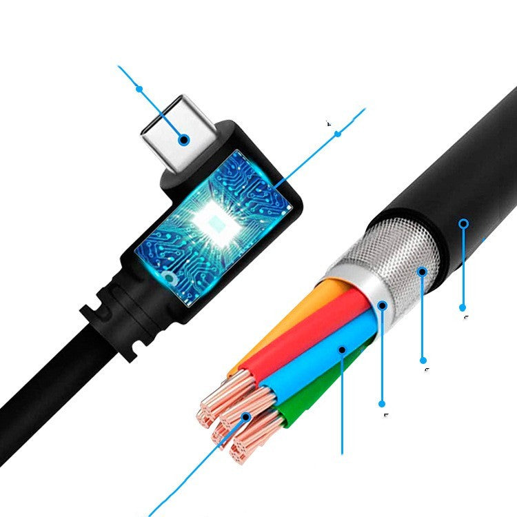 Elbow 5m A-C Charging Wire VR Accessories