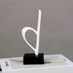 Notes, piano ornaments, study furnishings