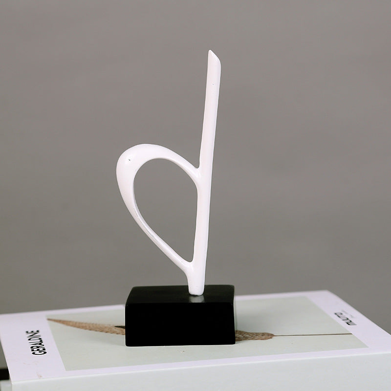 Notes, piano ornaments, study furnishings