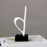 Notes, piano ornaments, study furnishings