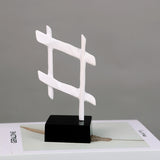 Notes, piano ornaments, study furnishings