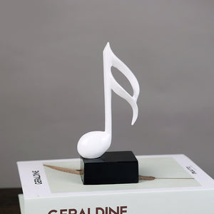 Notes, piano ornaments, study furnishings