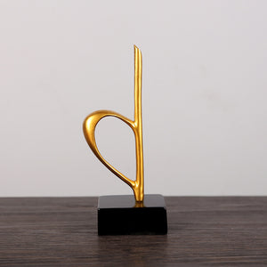 Notes, piano ornaments, study furnishings
