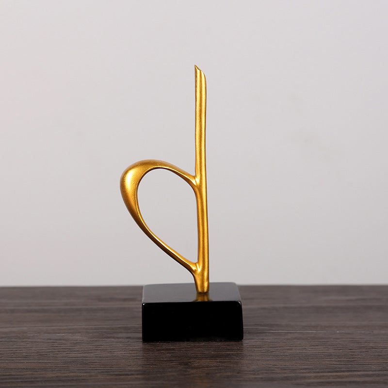 Notes, piano ornaments, study furnishings