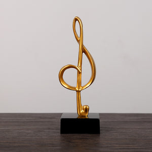 Notes, piano ornaments, study furnishings
