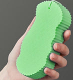 3D Body Rubbing Sponge Fish Scale Pattern Three-dimensional Bath Ball