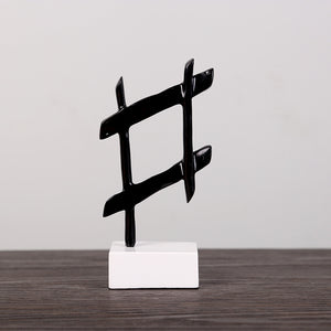 Notes, piano ornaments, study furnishings