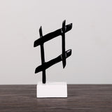 Notes, piano ornaments, study furnishings