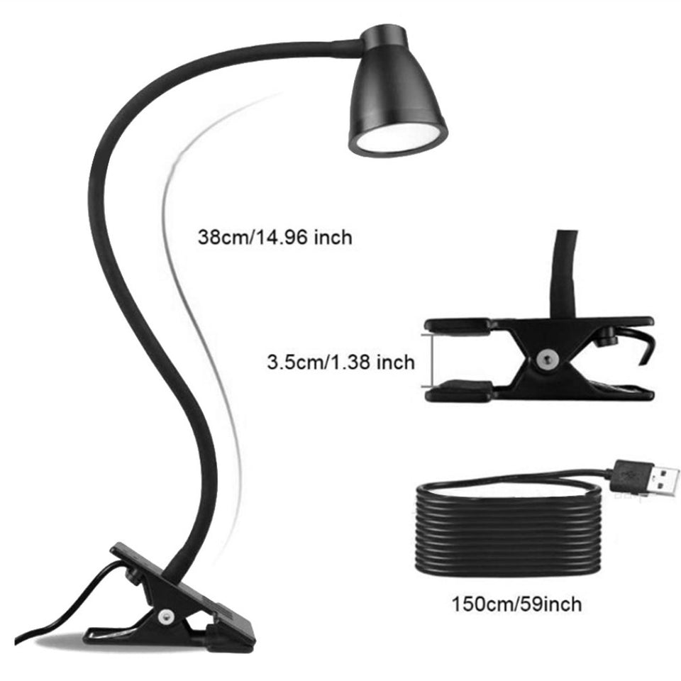 Reading Work Study Creative Simple Fashion Beauty Clip Desk Lamp