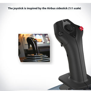Simulated Flight Joystick Controller Peripheral