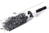 Auto Beauty Wheel Hub Brush Steel Ring Wheel Hub Cleaning