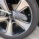 Auto Beauty Wheel Hub Brush Steel Ring Wheel Hub Cleaning